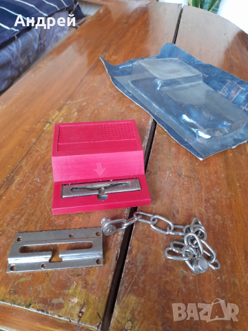 Стара алармена брава за врата, снимка 3 - Други ценни предмети - 44517085