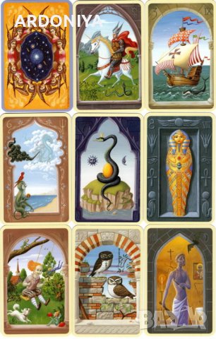 Mystical Lenormand Oracle - карти Ленорман, снимка 2 - Други игри - 39142617