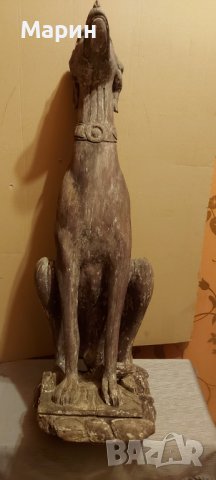 Стара статуетка, снимка 5 - Антикварни и старинни предмети - 44262665