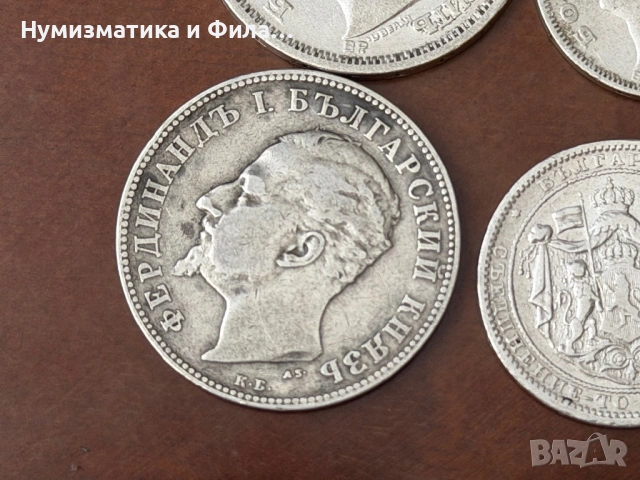 Лот сребърни монети княжество и царство България , снимка 8 - Нумизматика и бонистика - 53647361