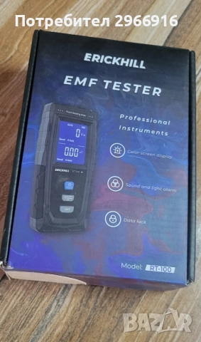 Тестер на електромагнитно поле , снимка 5 - Други инструменти - 51580645
