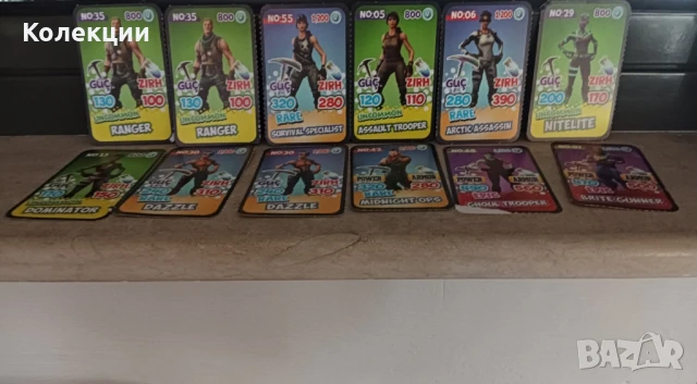 Разнообразие от карти нa Fortnite, снимка 2 - Колекции - 51149128