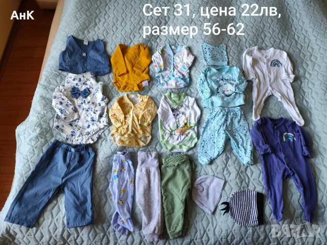 Лотове дрешки за момченце 0-3м , снимка 2 - Други - 48264880