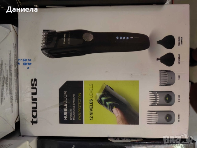 Машинка за подстригване и тример Taurus Hubble Zoom – , снимка 10 - Машинки за подстригване - 51536449