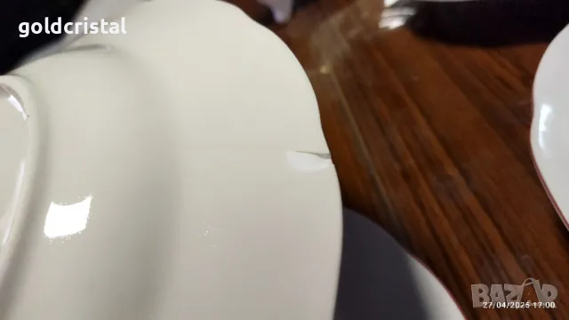 Стар български порцелан чинии , снимка 8 - Антикварни и старинни предмети - 50091998