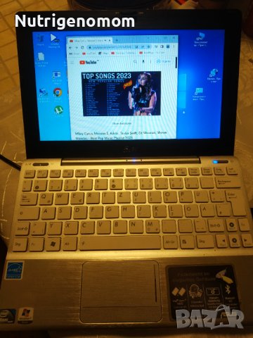 Asus eee pc  , малък лаптоп модел 1018, отличен, снимка 1