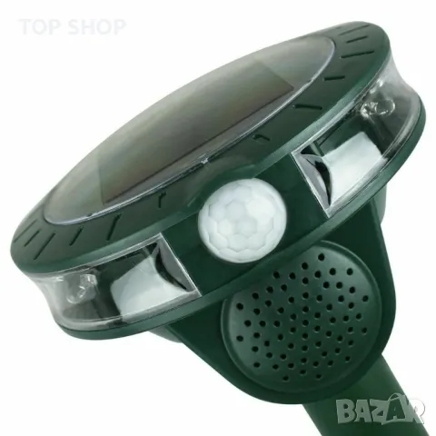 Ултразвуково устройство за защита от  животните GRUNDIG  със светлинна функция  и сензор за движение, снимка 8 - Басейни и аксесоари - 48669595