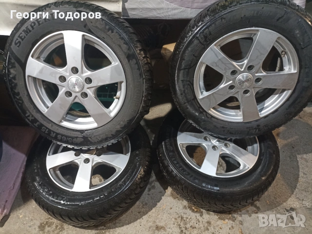 Нови Зимни гуми 195 65 15 +джанти, снимка 6 - Гуми и джанти - 53627857