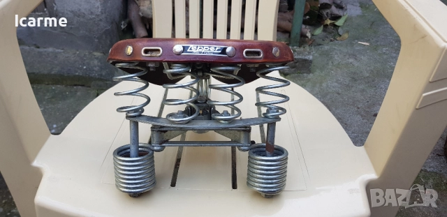 Ретро седалка Primus Lepper, снимка 2 - Части за велосипеди - 52255144