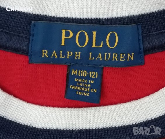 POLO Ralph Lauren Sweatshirt оригинално горнище ръст 137-147см памучно, снимка 3 - Детски анцузи и суичери - 42648809