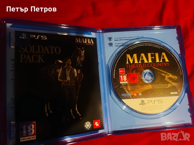 Игра за PS5 Mafia the old Country, снимка 2 - Игри за PlayStation - 51959254