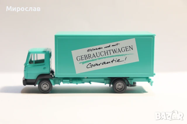WIKING H0 1/87 MERCEDES 814 /  817   KАМИОН МОДЕЛ TIR, снимка 2 - Колекции - 51145921