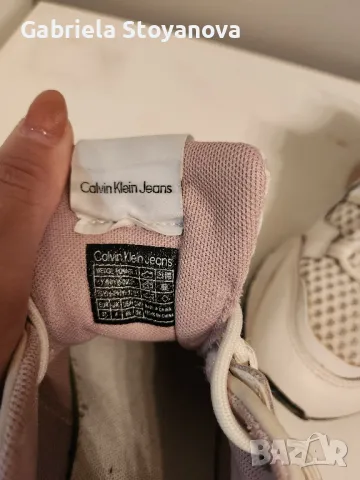 Сникърси Calvin Klein , снимка 7 - Дамски ежедневни обувки - 47975146