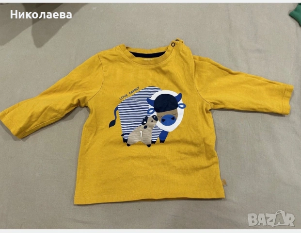 Много дрешки за момче 68-80, снимка 10 - Бебешки блузки - 53115249