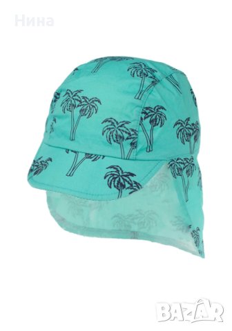 Бебе шапка с вратник 