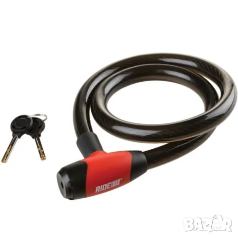 Стоманен Катинар-спирала За Велосипед Ridefit Over 20 X 1000mm За Допълнителна Сигурност С Покритие