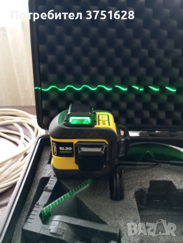 Camex SL3D Green – 3D зелен лазерен нивелир., снимка 6 - Измервателни инструменти - 53658843