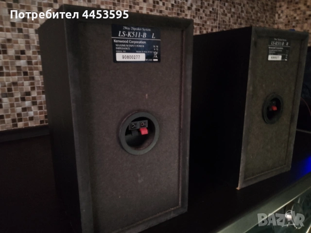 KENWOOD LS-K511-B, снимка 3 - Тонколони - 53442639