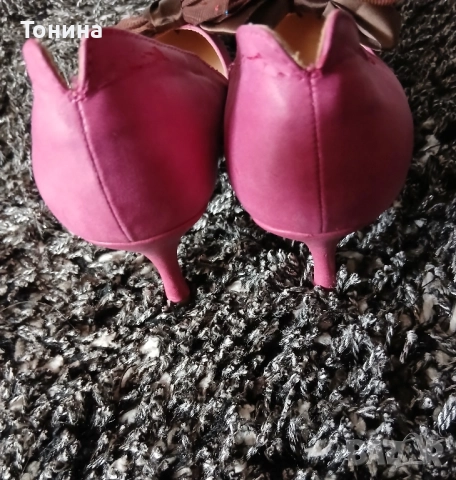 Елегантни дамски обувки с ток , снимка 3 - Дамски обувки на ток - 51912503