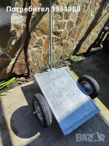 Ръчна ,плоска количка за тежки товари, снимка 4 - Други ремонти - 47307747