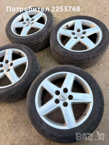 Джанти от Audi 17", снимка 3 - Гуми и джанти - 53862275