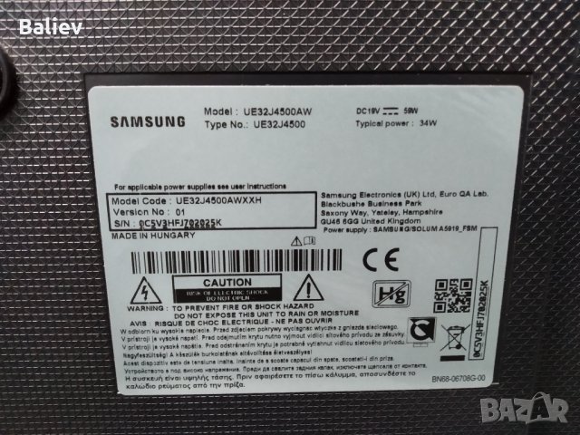 SAMSUNG UE32J4500AW , снимка 9 - Части и Платки - 35947844