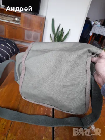 Стара брезентова чанта #18, снимка 5 - Други ценни предмети - 48272450