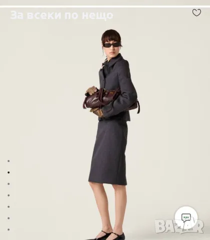 Miu Miu Дамска Чанта Миу Миу - 4 Налични Цвята Код E55, снимка 3 - Чанти - 50227482