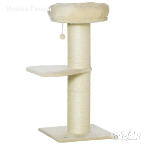 PawHut Драскалка за котешко дърво, снимка 5 - За котки - 53503074