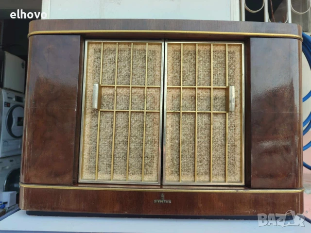 Старо лампово радио Siemens-Schatulle H42