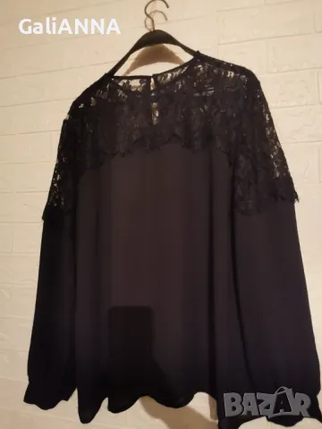 СТРАХОТНА ТУНИКА С ДАНТЕЛА 2XL-3XL, снимка 4 - Туники - 49732586