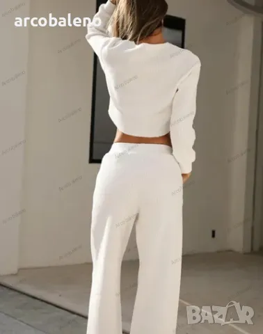 Ликвидация! Дамски ежедневен комплект от две части - Доставка 24 часа , снимка 4 - Комплекти - 49683541