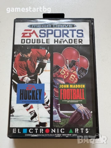 EA Double Header за Sega Mega Drive 
