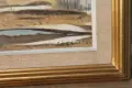 Стара картина масло върху платно, снимка 8