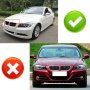 Двойни Черни Бъбреци за BMW E90 бъбреци Е90 Е91 bmw e90, снимка 2