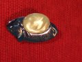 ВИНТИДЖ АРТ СРЕБРИСТА СТИЛНА БРОШКА 18956, снимка 1