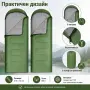 Туристически спален чувал 2 в 1, снимка 4