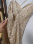 Уникална дантелена рокля в размер М, снимка 4