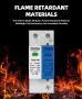 AC SPD 1P+NPE 275V 40kA T1+T2 защита от пренапрежение, снимка 12