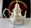 Чайник,кана Hadj Bennani metal-argente,Мароко. , снимка 9