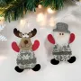 5356 Коледна фигура за окачване Снежко Дядо, Коледа, Еленче, снимка 3