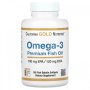 California Gold Nutrition, Omega-3 Premium, 100 капсули /Омега 3/