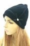 Вълнена дамска шапка в черно марка ART of POLO, снимка 1 - Шапки - 28660294