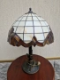 Прекрасна голяма настолна лампа Тифани , снимка 2