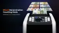 ЕЦБ тествана професионална банкнотоброячна машина AL-N60D CIS Dual Display EUR USD, снимка 5