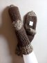 Ръчно плетени мъжки чорапи от вълна, размер 38