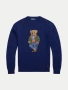 Polo Ralph Lauren Bear - Оригинален мъжки пуловер размер XL, снимка 2