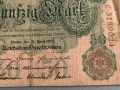 Райх банкнота - Германия - 50 марки | 1912г., снимка 5