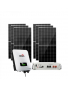 Автономна соларна система 5500W + инвертор Afore 6kw + 5.12kwh литиева батерия - BMS, снимка 1