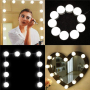 Самозалепващи се LED лампи за огледало код 2467 , снимка 1 - Лед осветление - 36198053